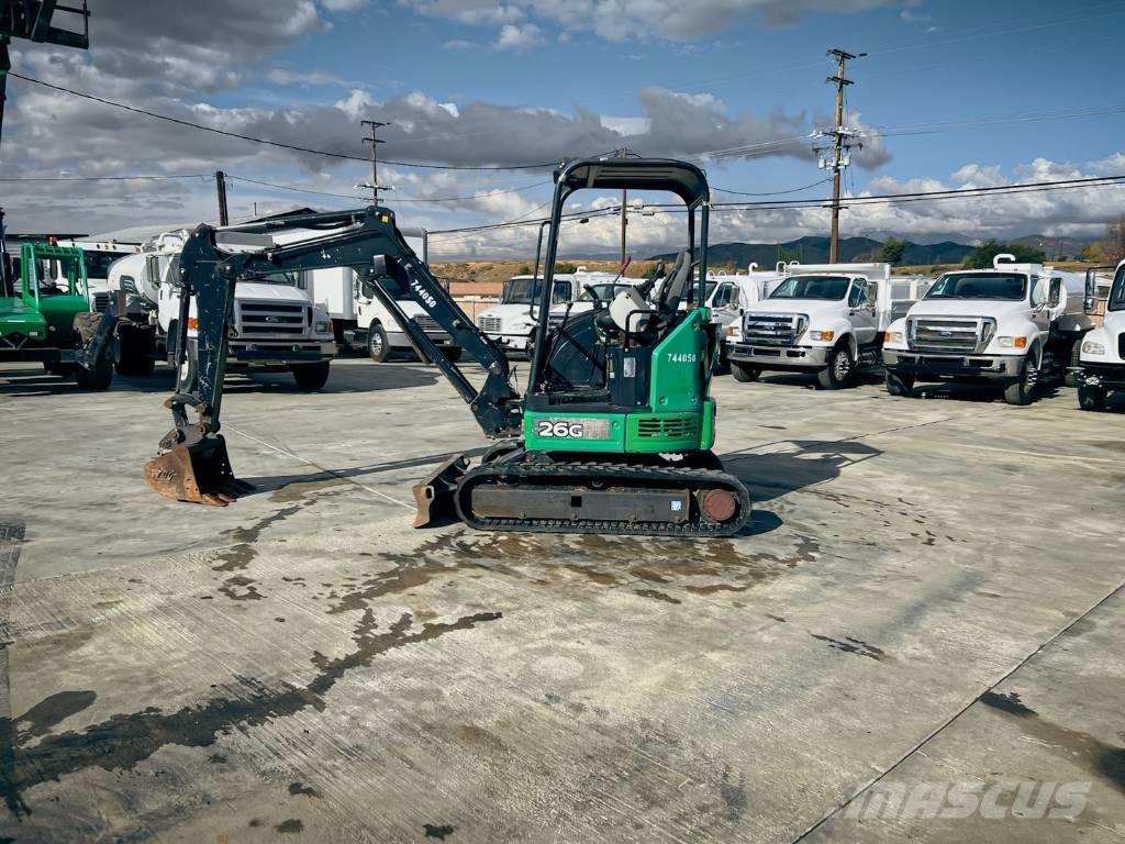 John Deere 26 G Šmykom riadené nakladače