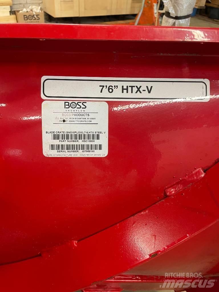 Boss 7'6'' HTX-V Snežné pluhy, predné snežné radlice