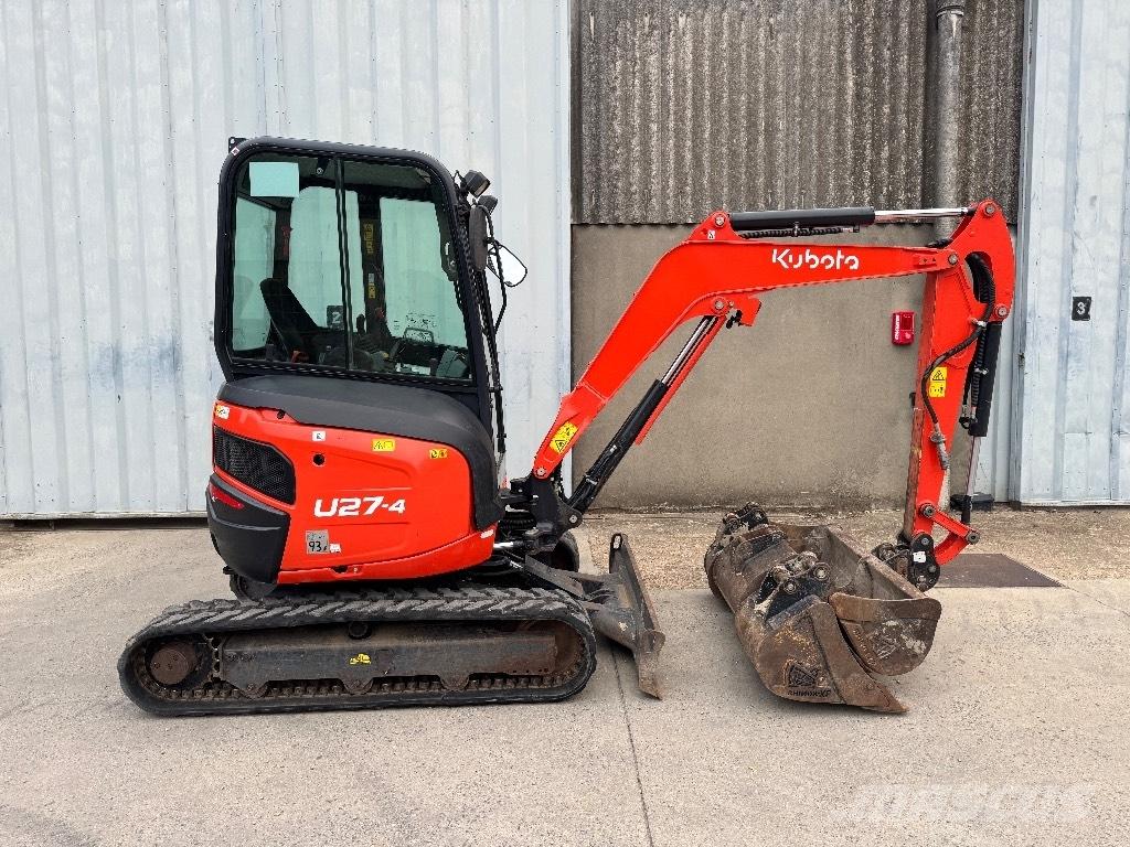 Kubota U 27 Mini rýpadlá < 7t