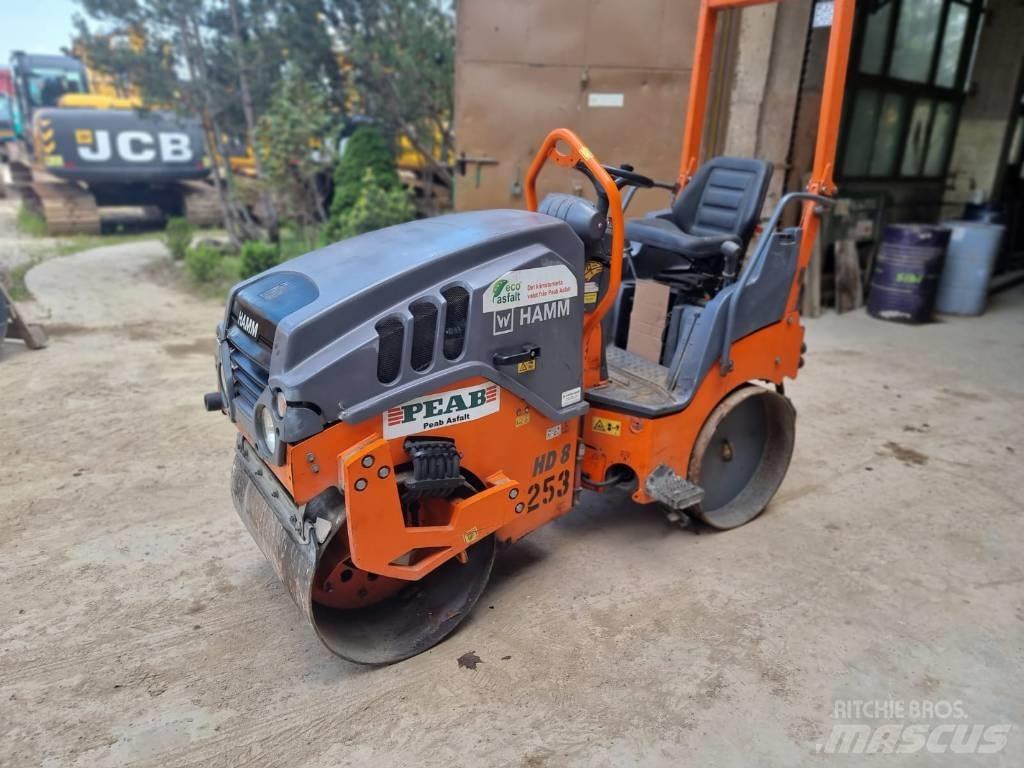 Hamm HD 8 VV Tandemové valce