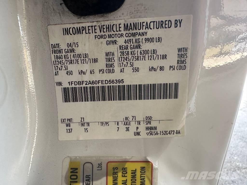 Ford F 250 SD Nakladacia/sklápacia bočnica