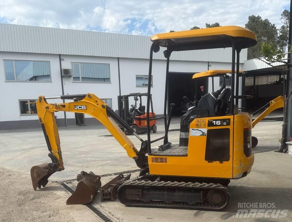 JCB 16 C-1 Mini rýpadlá < 7t