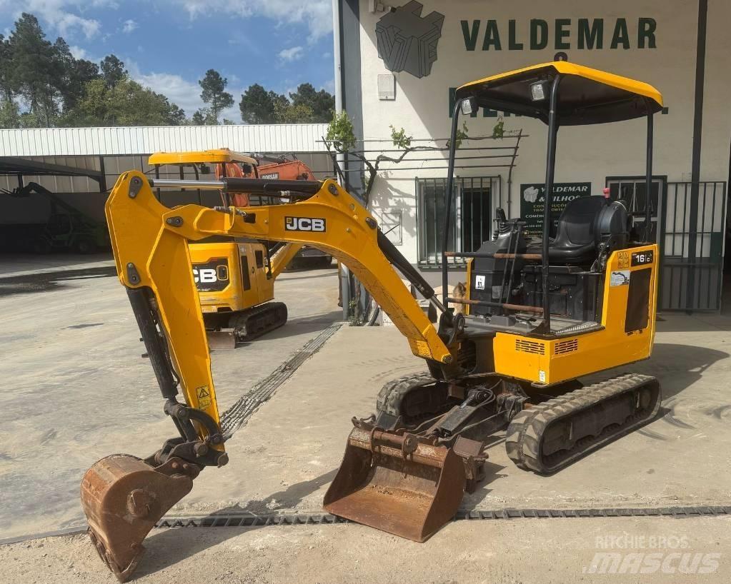 JCB 16 C-1 Mini rýpadlá < 7t