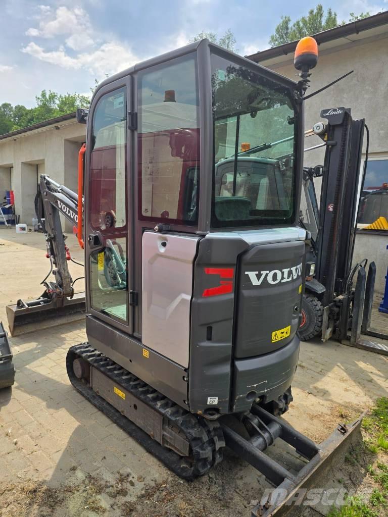 Volvo EC 18 E Mini rýpadlá < 7t