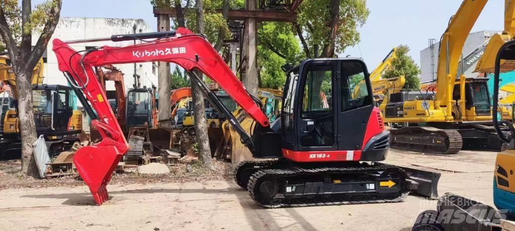 Kubota KX 183 Midi rýpadlá 7 t - 12 t