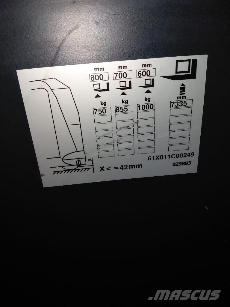 Linde K 10 Vozíky do úzkych uličiek