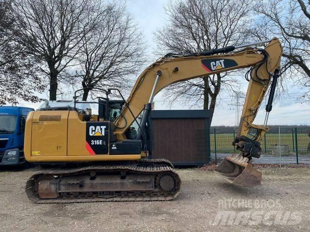 CAT 316 EL Pásové rýpadlá