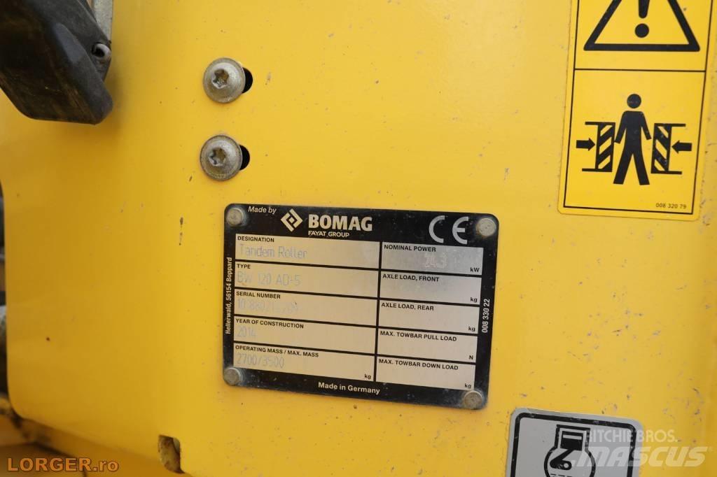 Bomag BW 120 AD-5 Tandemové valce