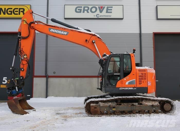 Doosan DX235LCR-5 Pásové rýpadlá