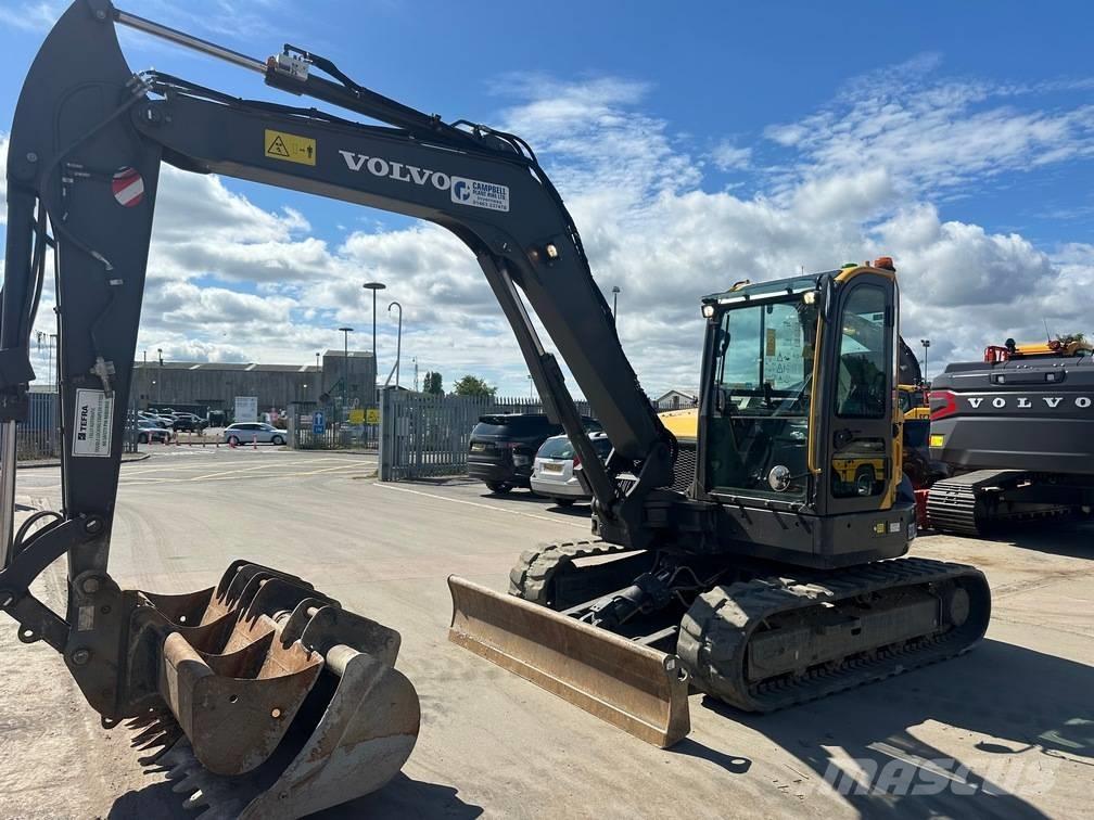 Volvo ECR 88 D Midi rýpadlá 7 t - 12 t