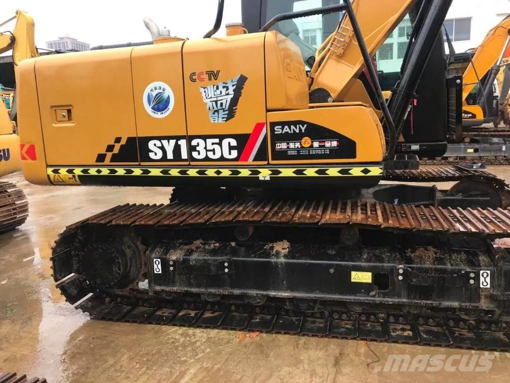 Sany SY 135 C Pásové rýpadlá