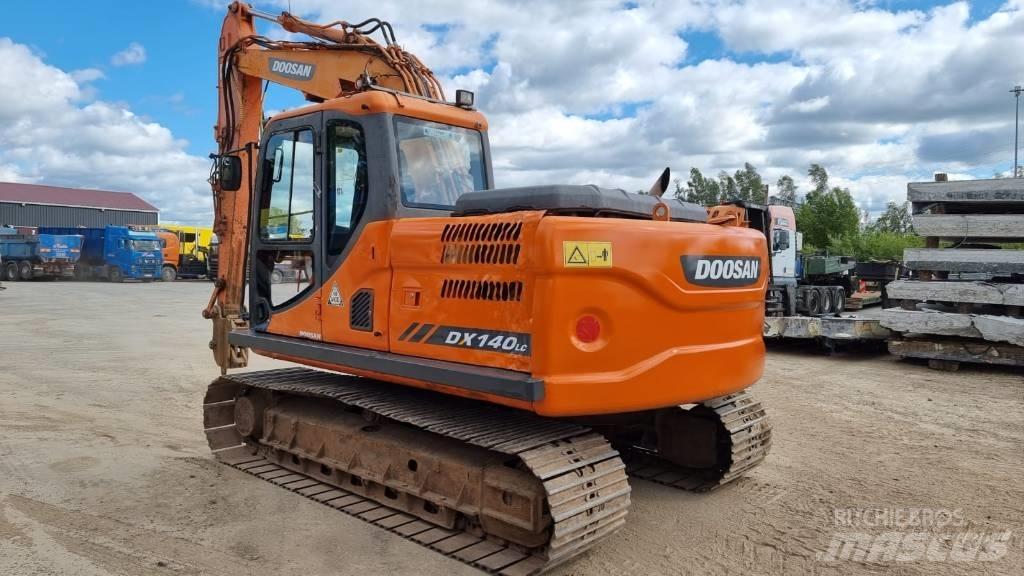 Doosan DX 140 LC-3 Pásové rýpadlá