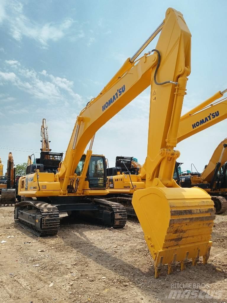 Komatsu PC 450 Pásové rýpadlá