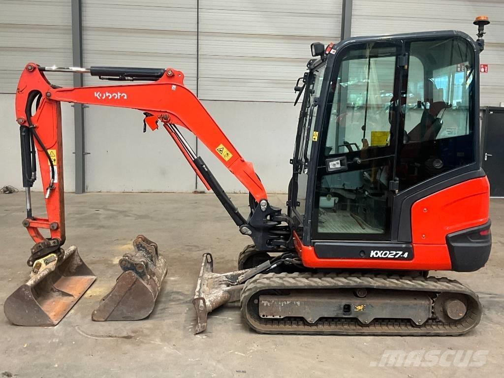 Kubota KX 027-4 Mini rýpadlá < 7t