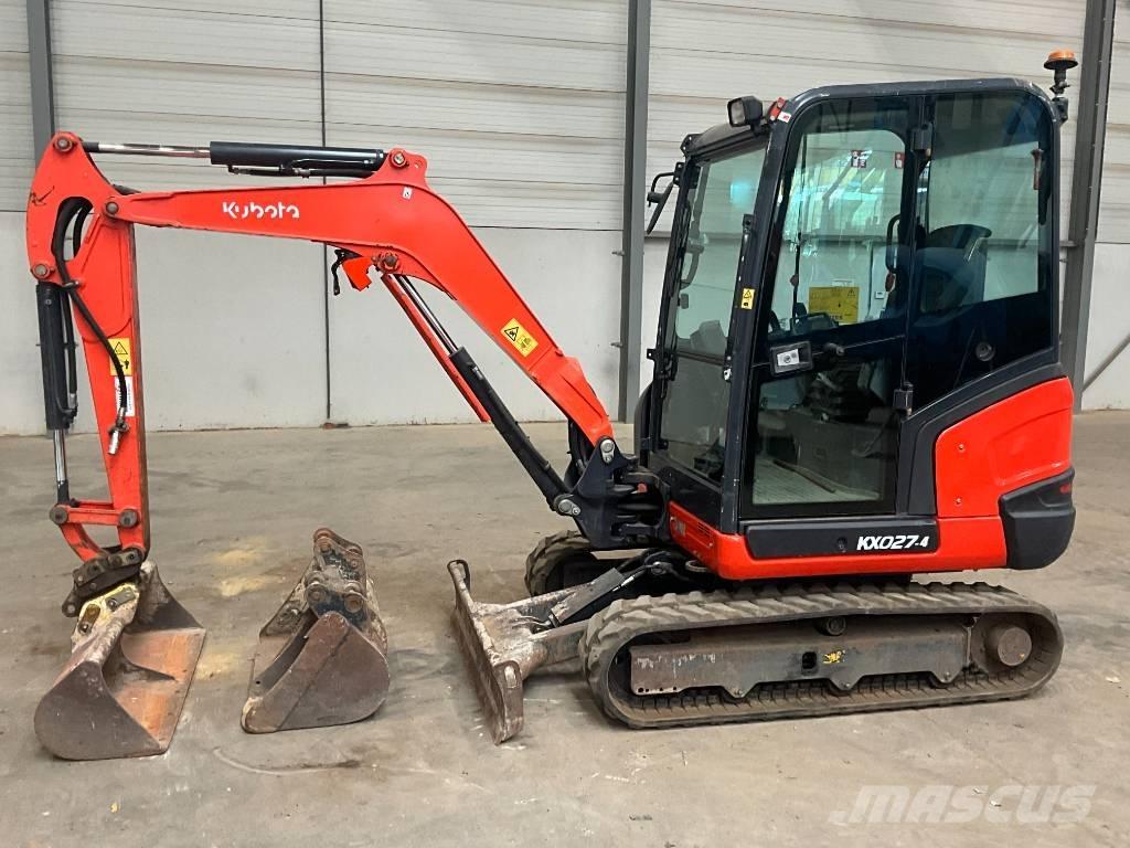 Kubota KX 027-4 Mini rýpadlá < 7t