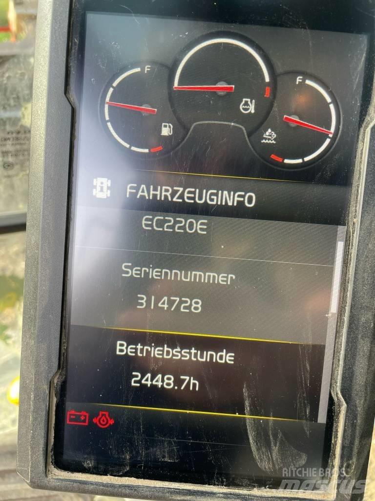 Volvo EC 220 E Pásové rýpadlá