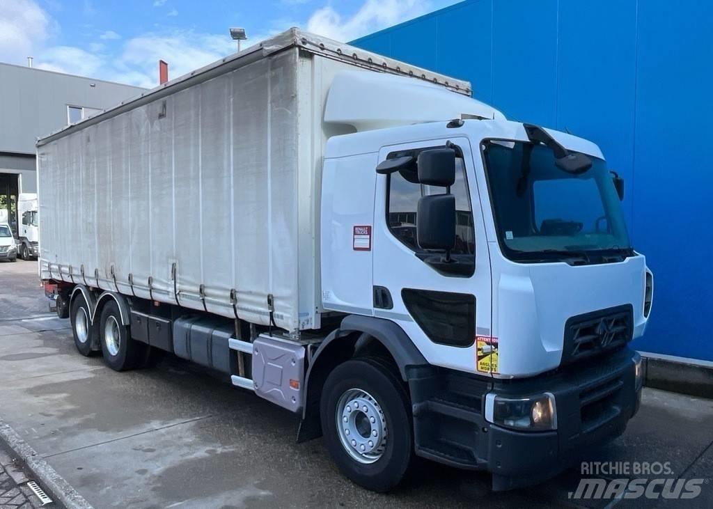 Renault C 380 Nákladné vozidlá s bočnou zhrnovacou plachtou