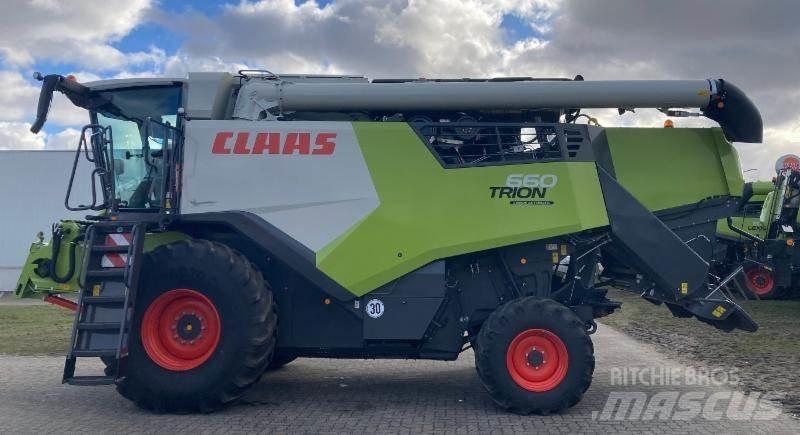 CLAAS TRION 660 Kombinované zberacie stroje