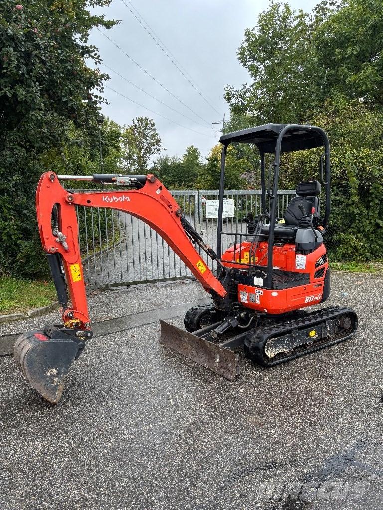 Kubota U 17-3 Mini rýpadlá < 7t
