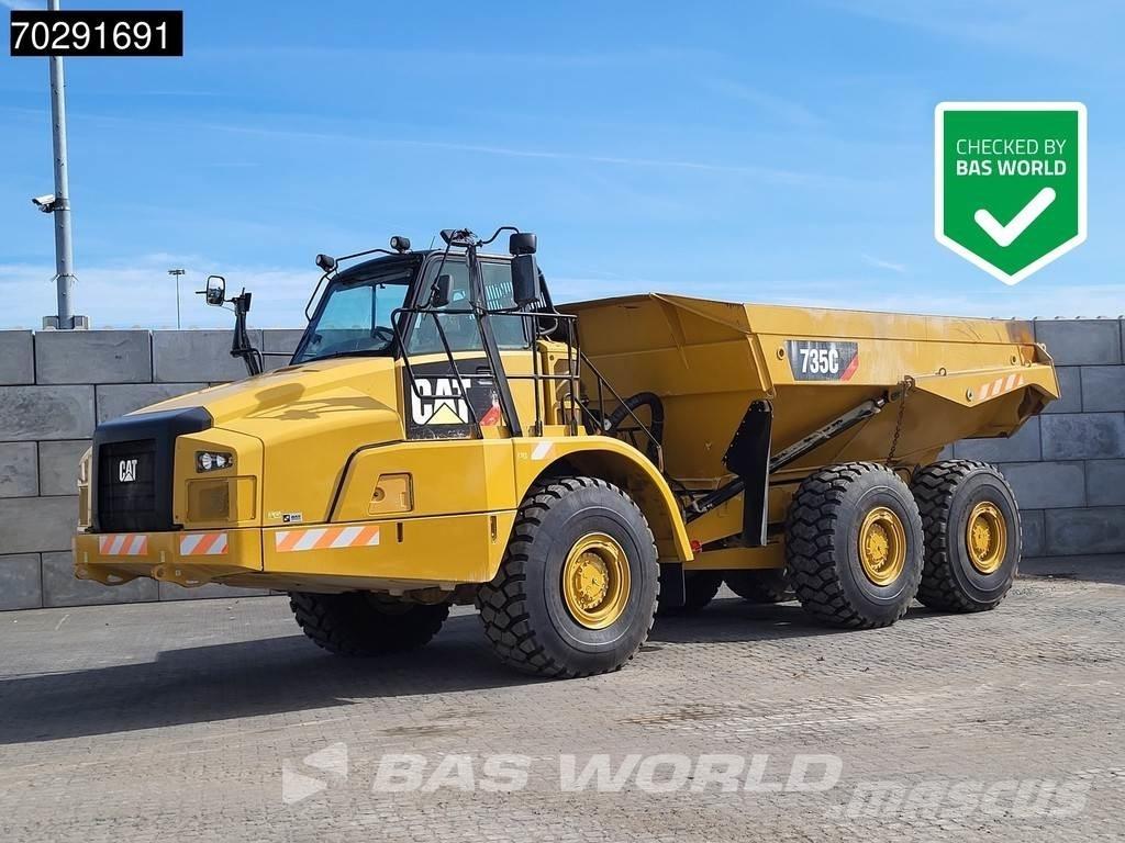 CAT 735 C Kĺbové nákladné autá