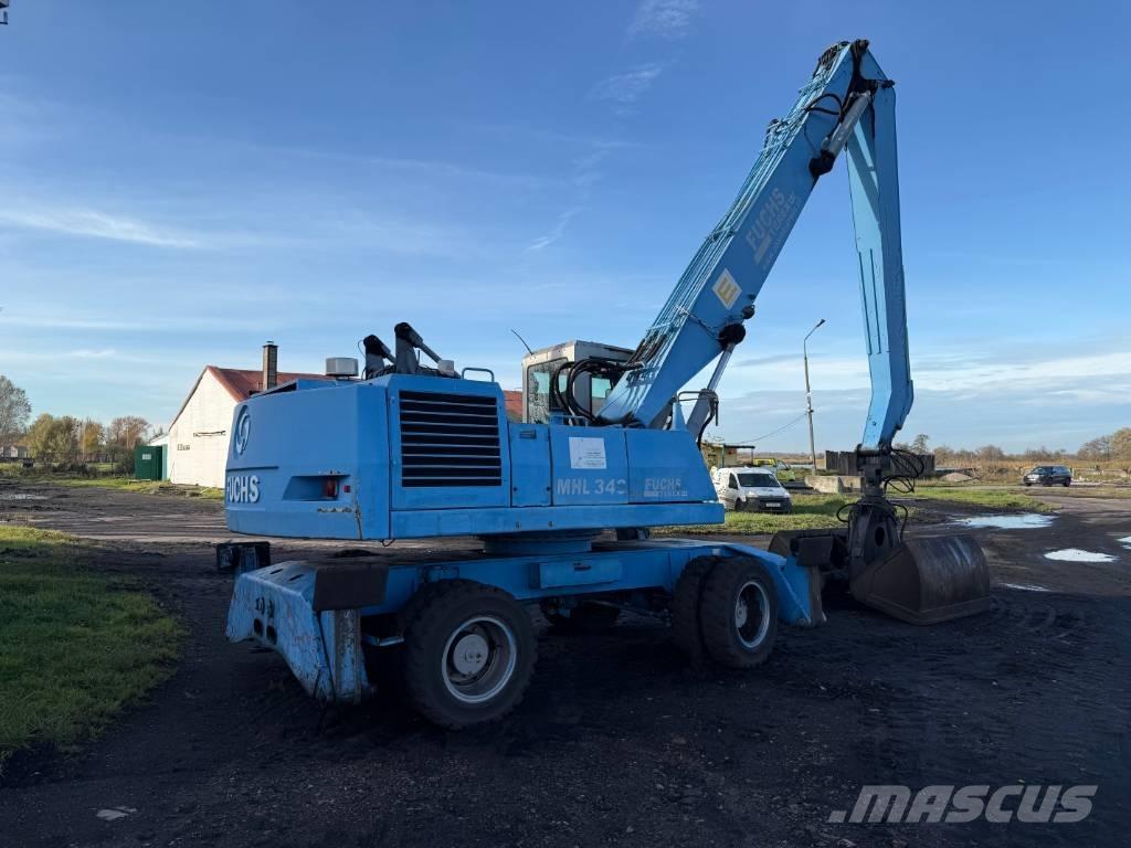 Terex Fuchs Mhl340 Stroje pre manipuláciu s odpadom