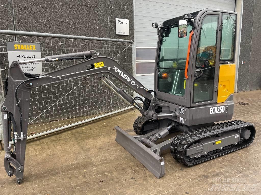 Volvo ECR25D Mini rýpadlá < 7t