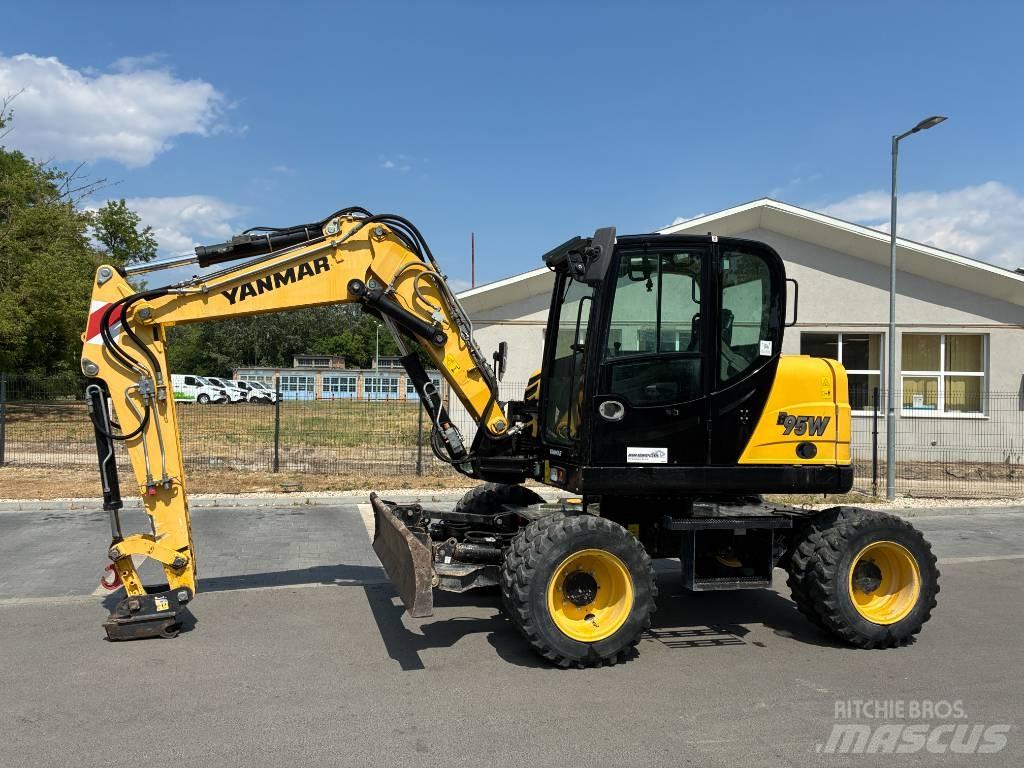 Yanmar B 95 W Midi rýpadlá 7 t - 12 t