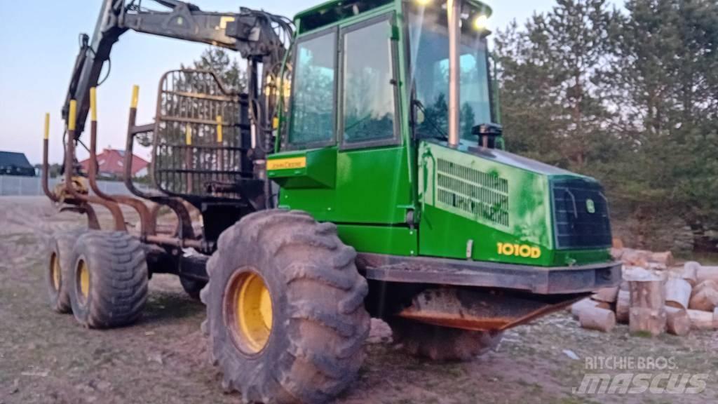 John Deere 1010D Lesné traktory