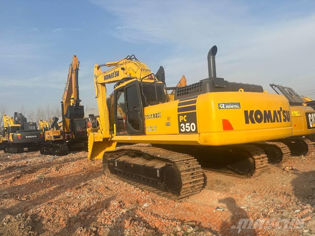 Komatsu PC 350 Pásové rýpadlá