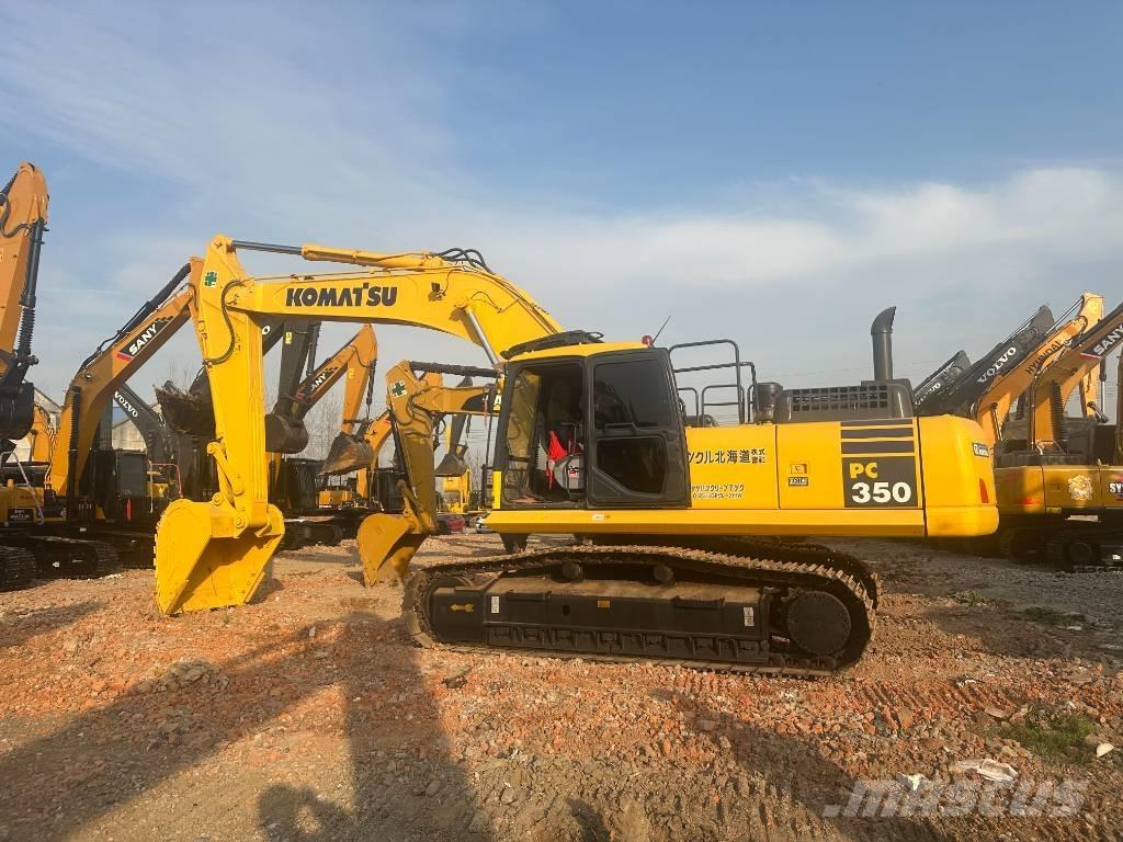 Komatsu PC 350 Pásové rýpadlá