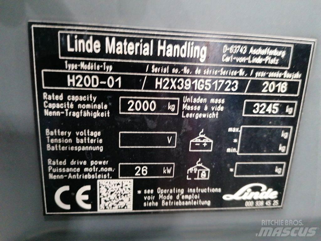 Linde H20D-01 Dieselové vozíky