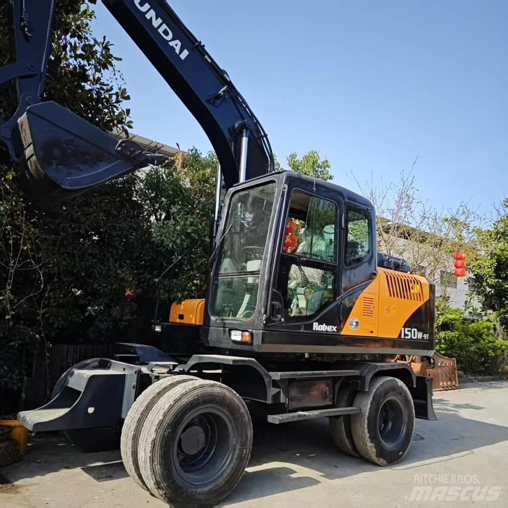 Hyundai r150w-9 Kolesové rýpadlá
