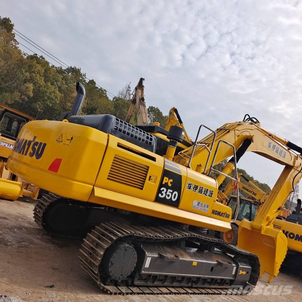 Komatsu PC 350 Pásové rýpadlá