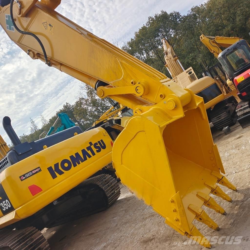 Komatsu PC 350 Pásové rýpadlá