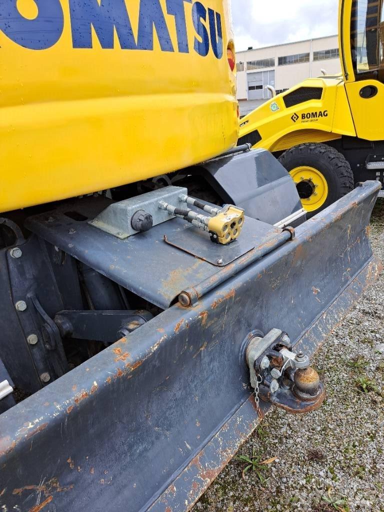 Komatsu PW148-11 Kolesové rýpadlá