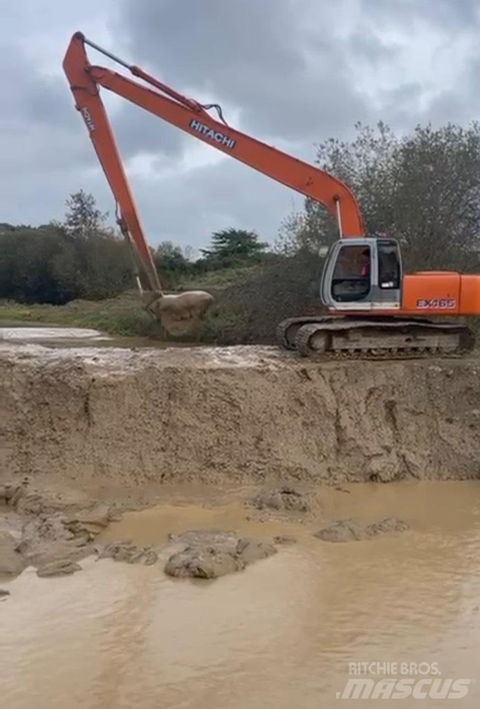 Hitachi EX 165 L Pásové rýpadlá