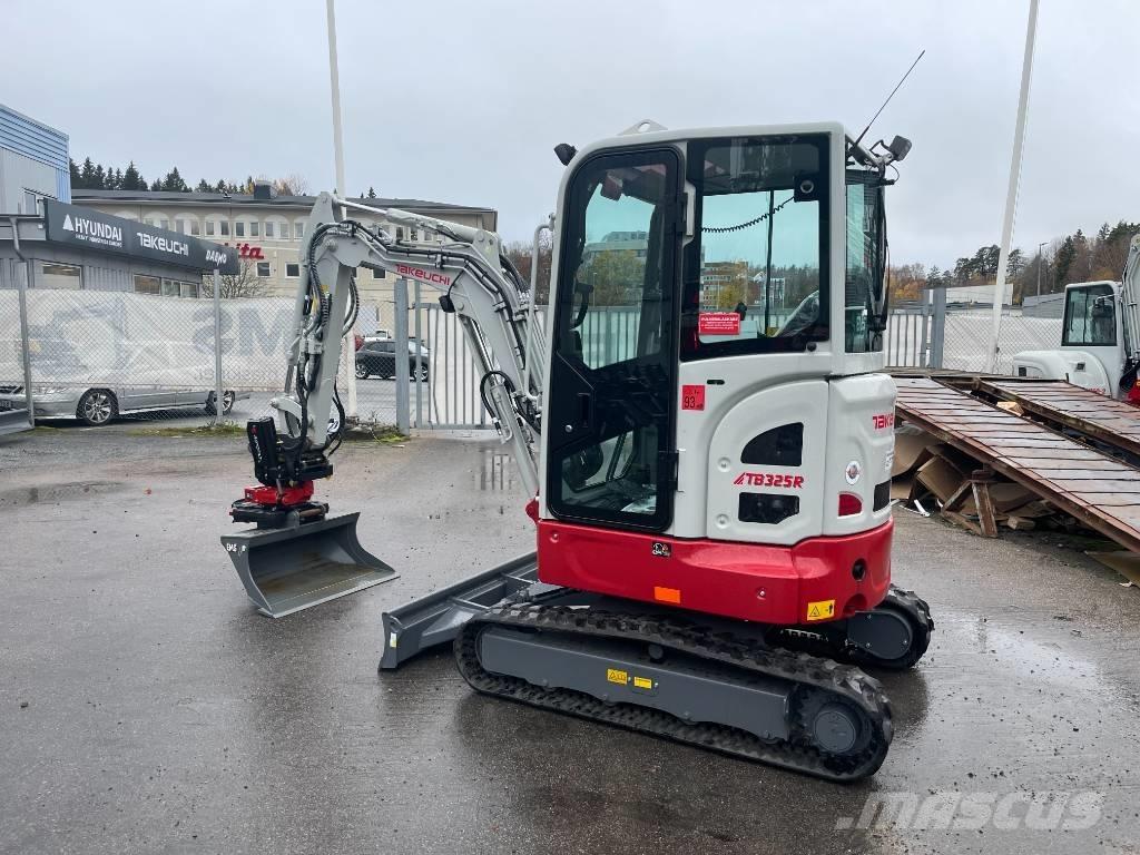 Takeuchi TB 325 R Mini rýpadlá < 7t