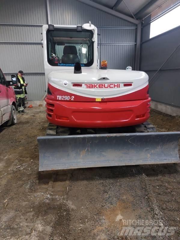 Takeuchi TB290 Midi rýpadlá 7 t - 12 t