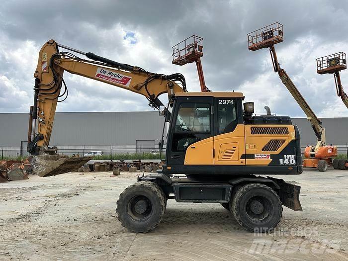 Hyundai HW140 Kolesové rýpadlá