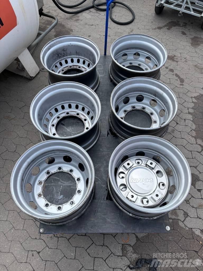 Scania P Pneumatiky, kolesá a ráfiky