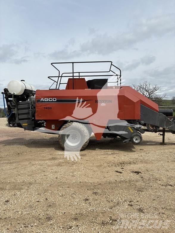 Agco 7430 Lisy na hranaté balíky