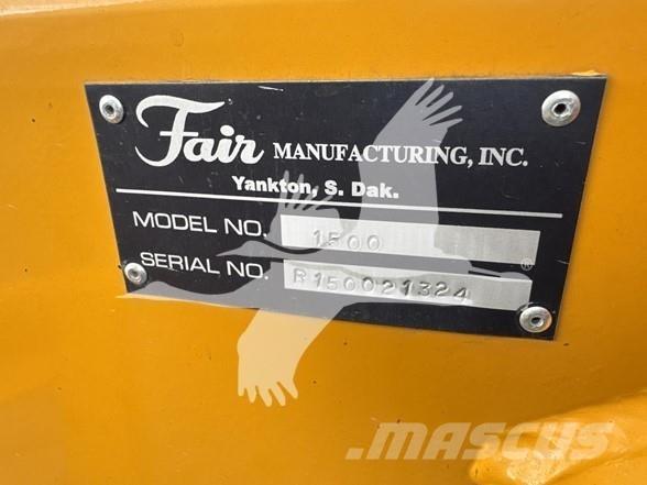 Fair MFG 1500 Obracače a zhrabovače sena