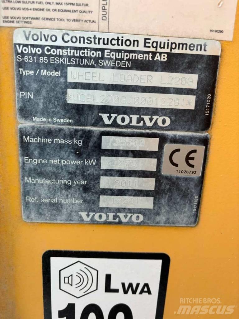 Volvo L 220 G Kolesové nakladače