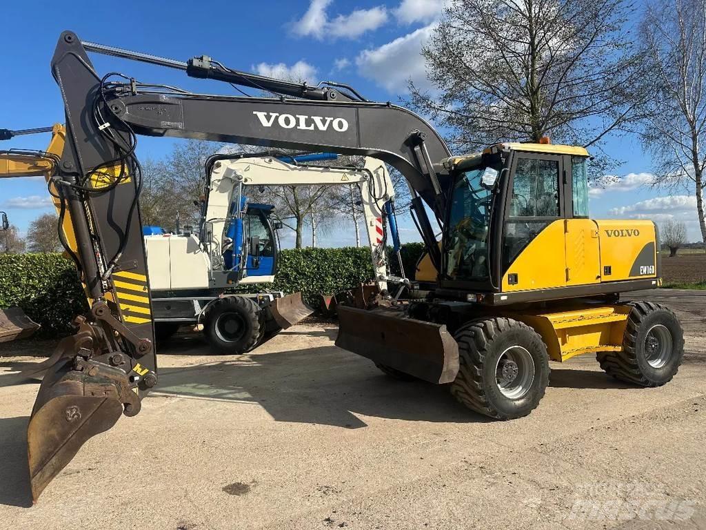 Volvo EW160 Kolesové rýpadlá