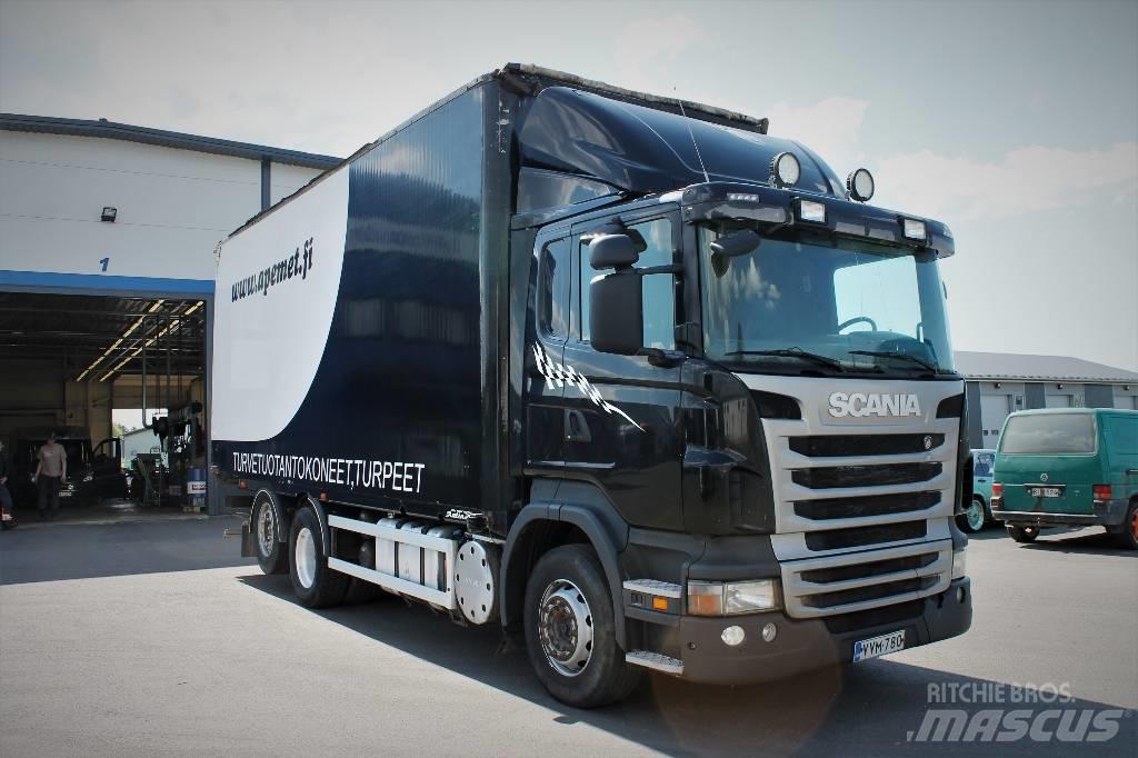 Scania R 560 Vozne na drevnú štiepku