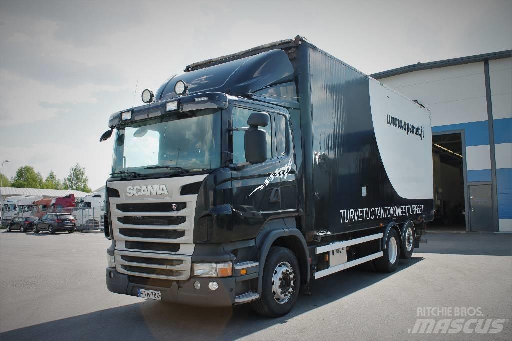 Scania R 560 Vozne na drevnú štiepku