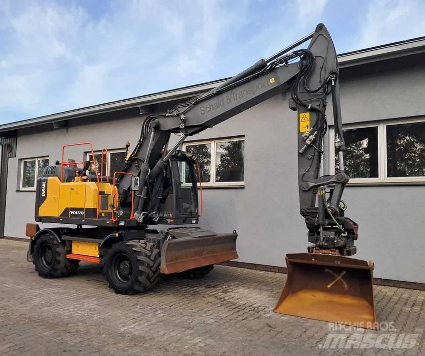 Volvo EW 160 E Kolesové rýpadlá