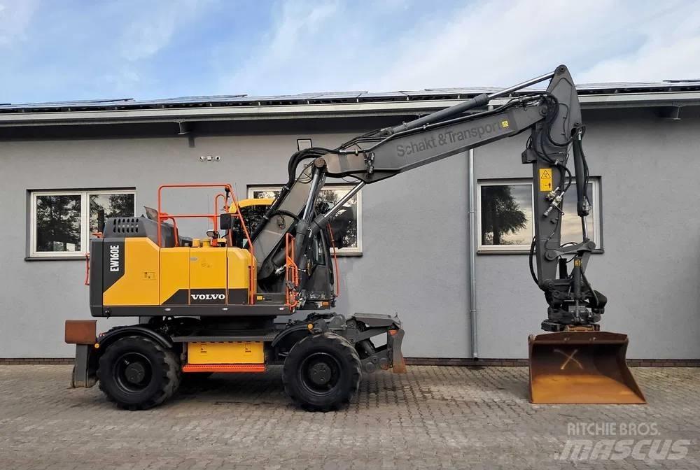 Volvo EW 160 E Kolesové rýpadlá