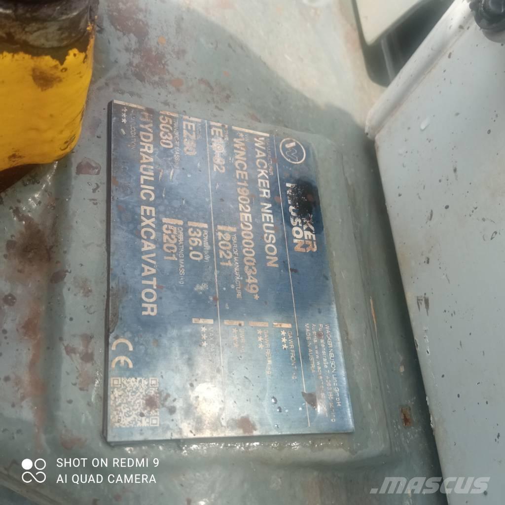 Wacker Neuson EZ 50 Pásové rýpadlá