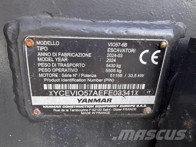 Yanmar Vio 57 Mini rýpadlá < 7t